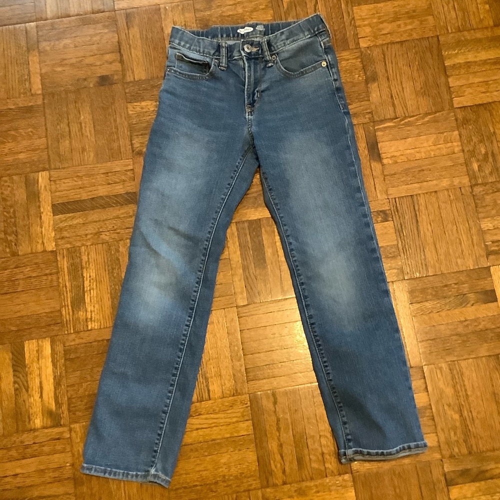 Straight leg stretch jeans for boys